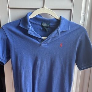 Polo by Ralph Lauren Blue Polo with Red Pony